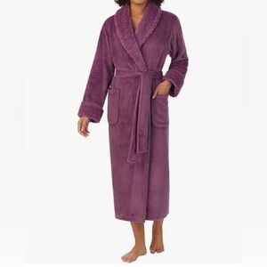 Carole Hochman shawl purple robe